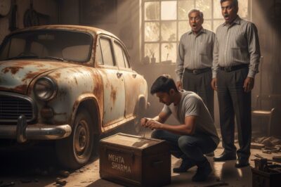 मेरे भाई मुझ पर हँसे क्योंकि मुझे विरासत में सिर्फ़ एक पुरानी, ​​टूटी-फूटी कार मिली थी—लेकिन जब मुझे पता चला कि उसके पीछे क्या छिपा है तो उनका चेहरा उतर गया/hi