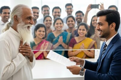 मैनेजर ने बुजुर्ग को भिखारी समझा लेकिन जब उसने 5 करोड़ जमा कराए, पूरा बैंक थर्रा गया/hi