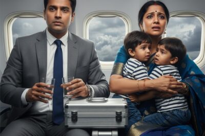 विमान में, अरबपति ने अपनी पुरानी प्रेमिका को कुछ पंक्तियों की दूरी पर देखा, जो दो जुड़वाँ बच्चों के साथ बैठी थी, और बच्चे उसकी शक्ल में नज़र आ रहे थे।/hi