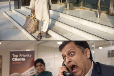 बुजुर्ग को देखकर मैनेजर हँस पड़ा… बोला “यहाँ खाता है भी तेरा?… फिर एक कॉल आई और सबकी/hi