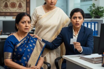 उस दिन, मीरा सुबह दरवाज़ा खोलकर मेरे कमरे में आई और झिझकते हुए बोली: “माँ… चलो आज दोपहर को बैंक से पैसे निकालने चलते हैं। मैं आपको वहाँ ले चलूँगी।”/hi