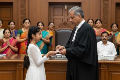 32 साल की लीना, डिस्ट्रिक्ट कोर्ट के सामने एक बेंच पर दुबकी हुई थी। उसके हाथ कांप रहे थे — ठंड से नहीं, बल्कि आगे आने वाली कड़वी सच्चाई से।/hi