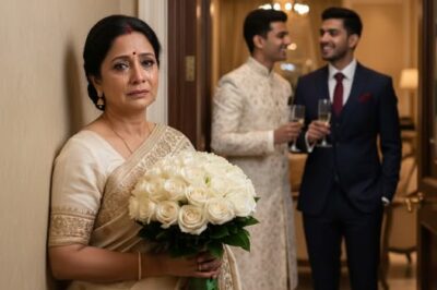 मेरे दामाद ने मेरी बेटी को उसकी शादी से कुछ मिनट पहले “मोटी सुअर” कहा… और मैंने यह सब सुना…/hi