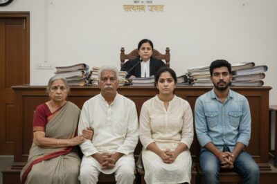 सिर्फ़ लालच की वजह से बेटे ने अपने 80 साल के माता-पिता, जो ठीक से चल भी नहीं सकते थे, से ज़मीन लेने के लिए केस कर दिया, फिर भी उसके 5 बच्चों ने उन्हें कोर्ट में घसीटा और फिर उनकी बहुत बुराई की…/hi