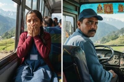 एक स्कूल बस ड्राइवर हर दिन एक लड़की को रोते हुए देखता है, उसे छोड़ने के बाद उसकी सीट के नीचे देखता है, और उसकी सांस फूल जाती है।/hi