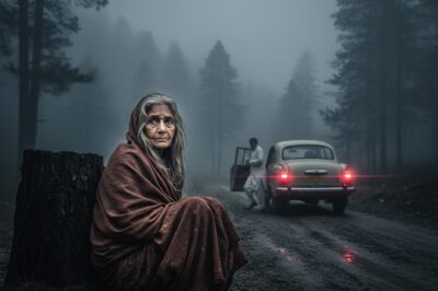 एक 90 साल की मां को उसके बेटे ने पहाड़ पर छोड़ दिया था — आठ साल बाद, जब वह दंपति वापस लौटे, तो एक जानी-पहचानी आवाज़ गूंजी, जिससे उनकी रूह कांप गई।/hi