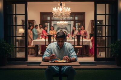 उसके बच्चों के दोस्त ने घर के बाहर खाना खाया क्योंकि वह सिर्फ़ एक “कारपेंटर” था, लेकिन जब उन्होंने देखा कि उसने क्या किया तो वे चौंक गए।/hi