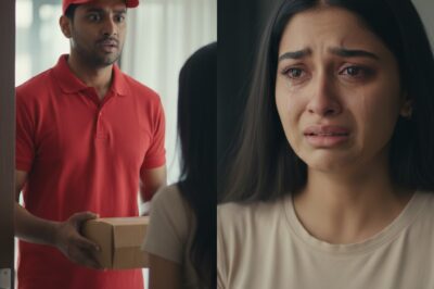 ऑर्डर देने पहुँचा डिलीवरी बॉय… दरवाज़ा खुला तो सामने उसकी तलाकशुदा पत्नी थी—फिर जो हुआ/hi