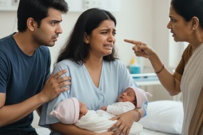 कपल 10 साल की इनफर्टिलिटी के बाद बच्चा गोद लेने की तैयारी कर रहा था, तभी उन्हें अचानक नैचुरल ट्विन प्रेग्नेंसी की खबर मिली… जब तक कि बच्चे के जन्म के दिन पति गुस्से में नहीं आ गया और शरमा नहीं गया।/hi
