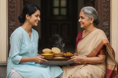 दो साल तक, मैं अपनी बुज़ुर्ग पड़ोसन के लिए खाना ले जाती रही— लेकिन उनकी मृत्यु के बाद जब पहली बार मैं उनके कमरे में दाख़िल हुई, तो बिस्तर पर जो मिला, उसने मेरी आँखें भर दीं।/hi